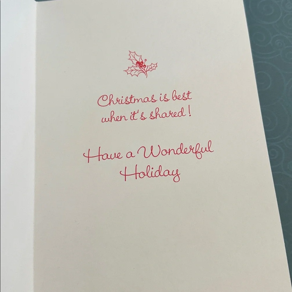 8 Christmas Greeting Cards (no envelopes included)